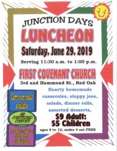 First Covenant Church Junction Days Luncheon